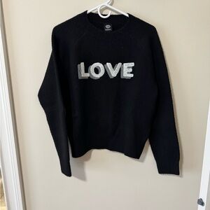 Bobeau Classic Black knit sweater